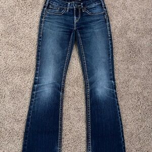Silver Jeans Blue Boot Cut Denim with Classic Style